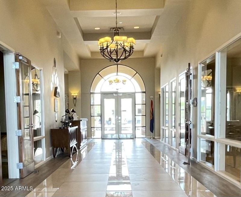 Clubhouse Interior Lobby