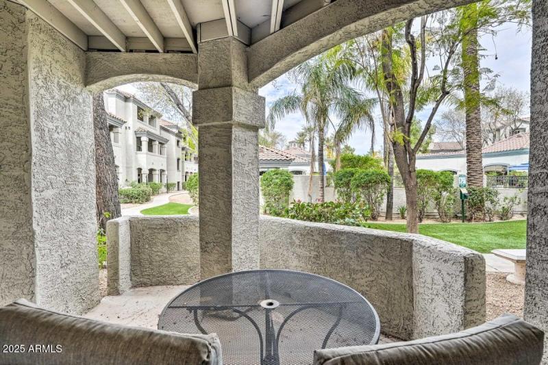 ON THE PATIO