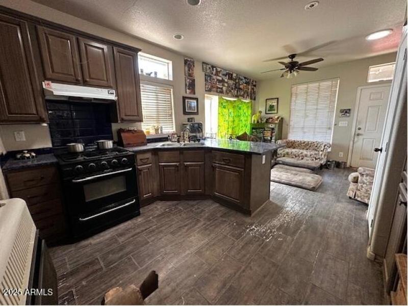 Kitchen w Vetrazzo counters