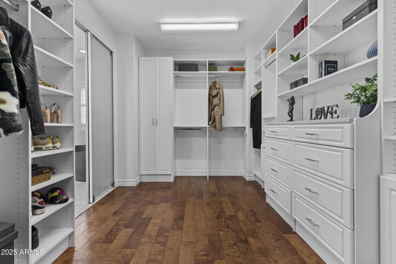 Primary Walk in Closet