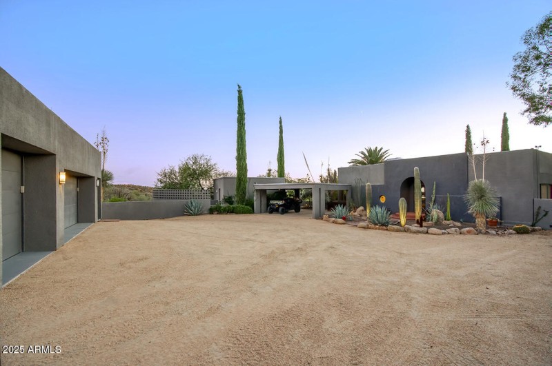 Front courtyard entrance