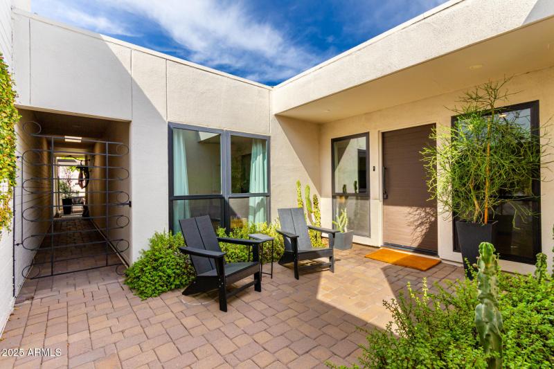 Welcoming Center Courtyard Entrance