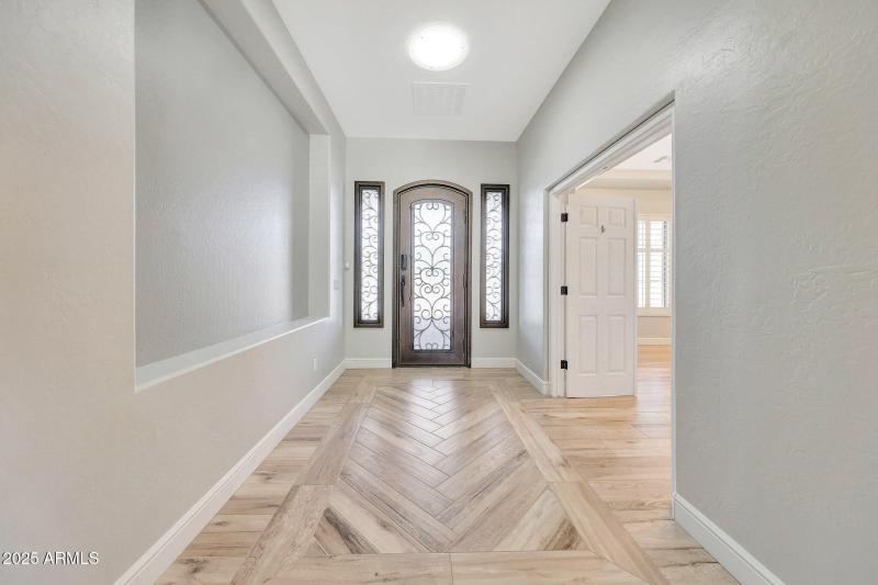 Main entrance into home.