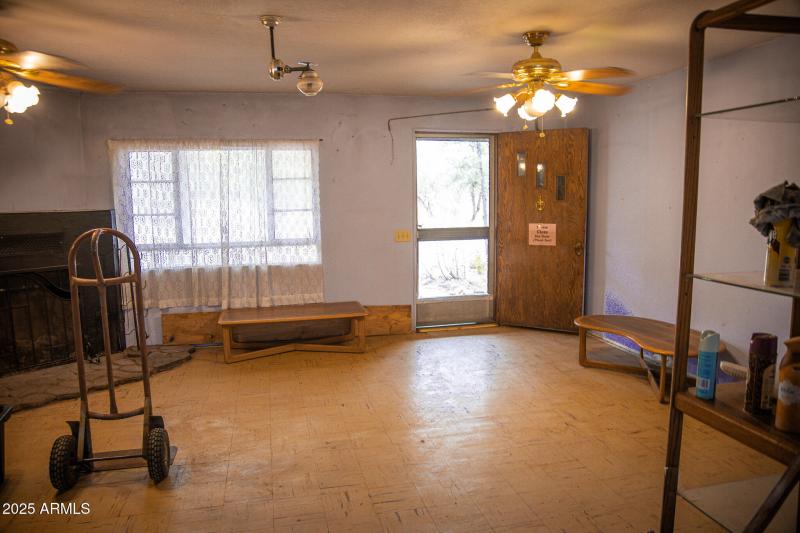 Living Rm Entry & Fireplc