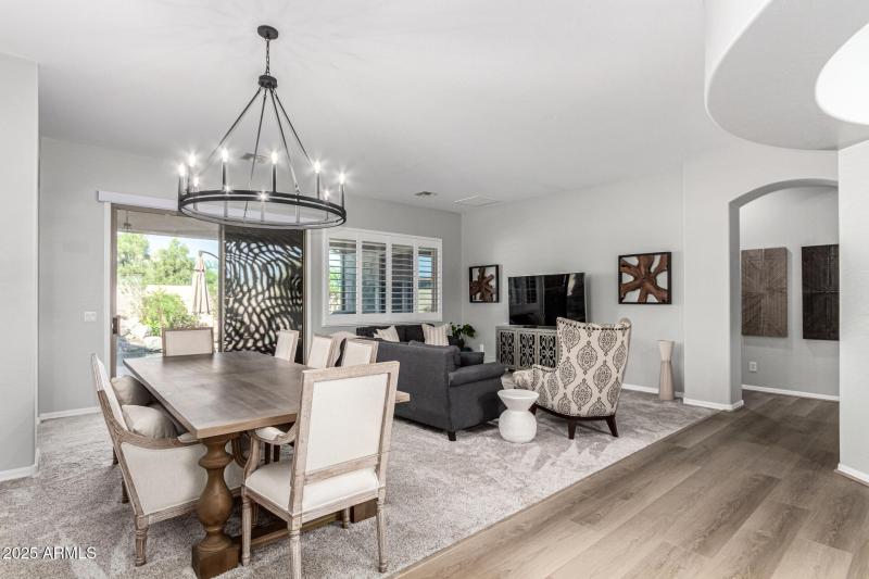 Great Room with Dining Area