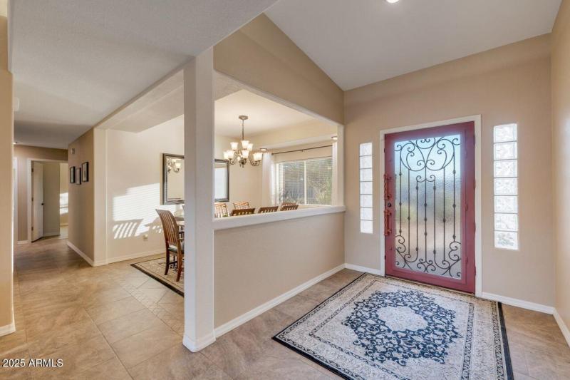 Tile throughout most