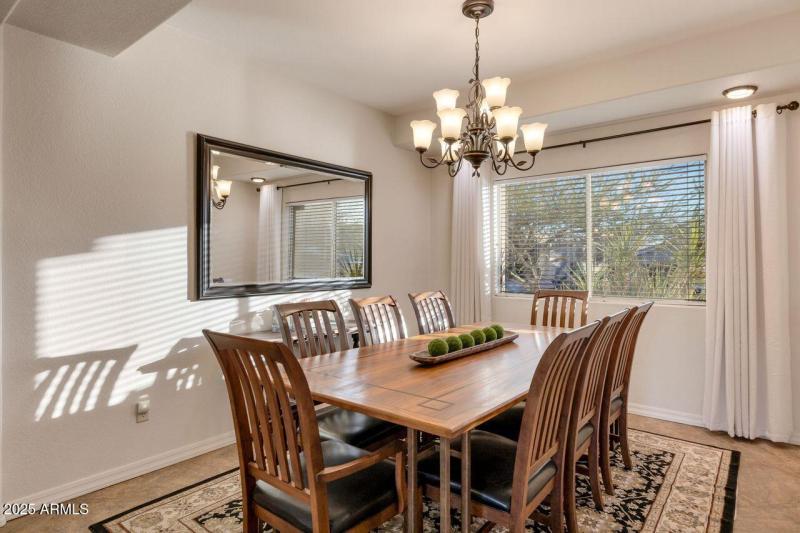 Dedicated dining room