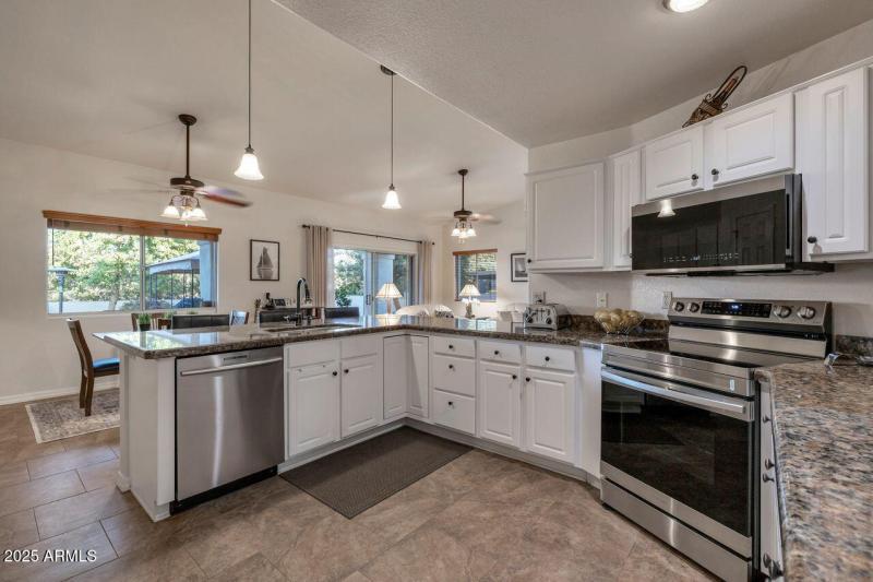 Newer stainless steel appliances