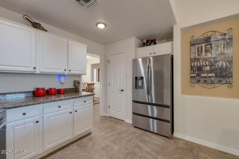 Fresh white cabinetry