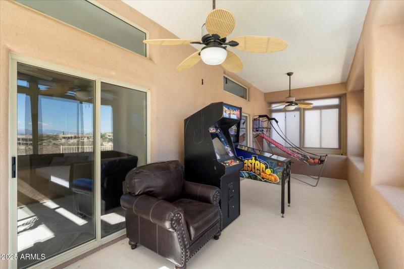 Enclosed patio