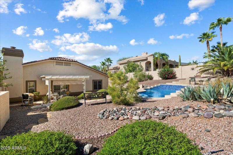 Large yard