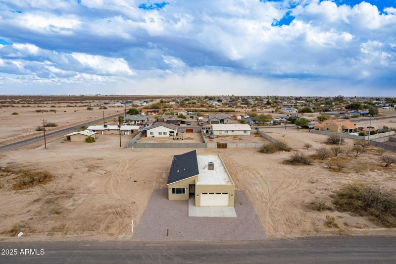 Drone View before fencing
