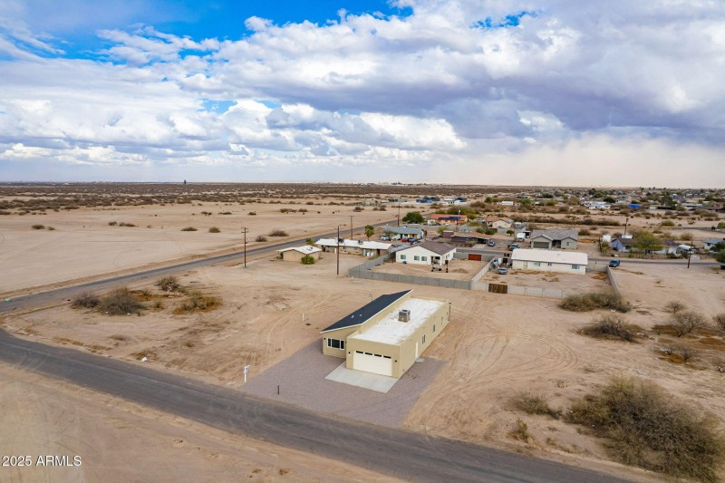 Drone view before Wall & Gate