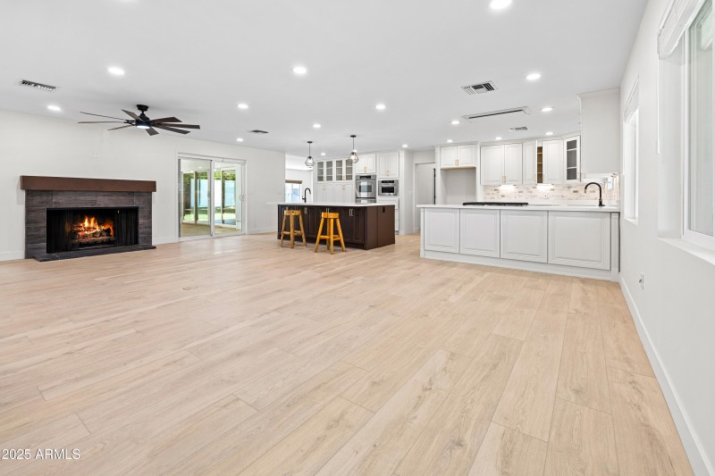 Living Room & Kitchen