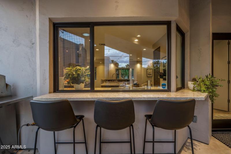 Patio Bar Off Kitchen