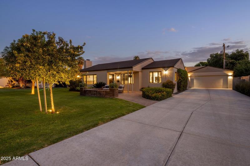 Extensive Driveway & 2 Car Garage