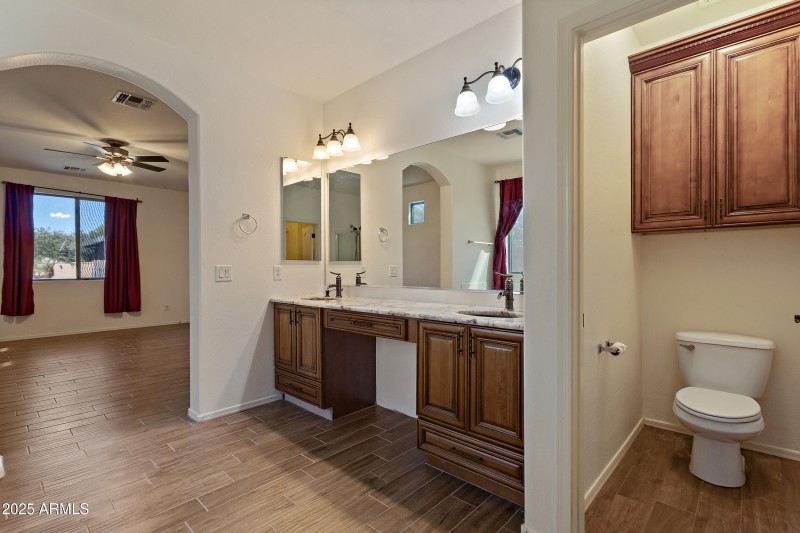 Water closet & Vanity