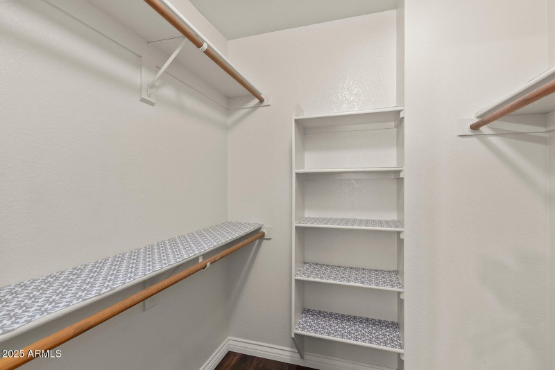 Master closet