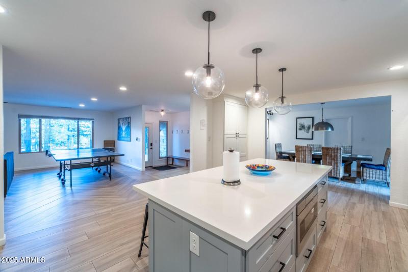 Kitchen-Game Room-Dining Room