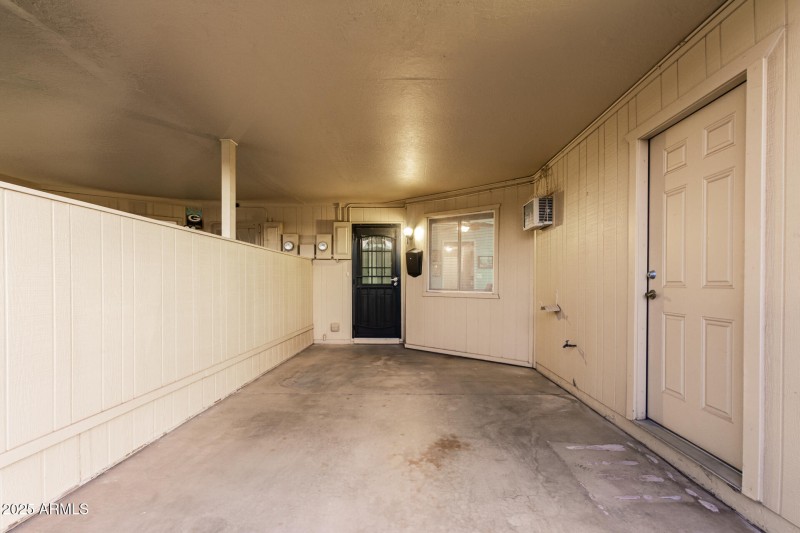 Attached Covered Carport
