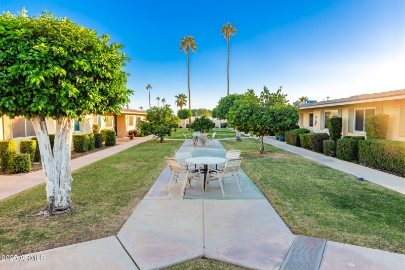 Courtyard Patio Tables