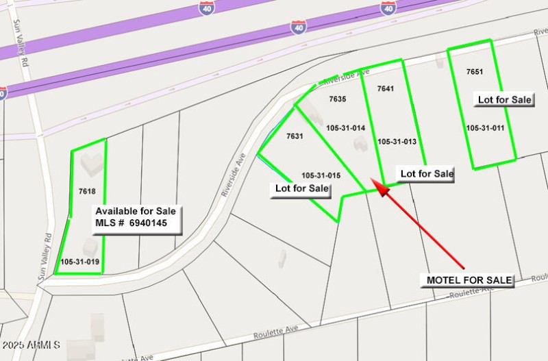SUN VALLEY AZ 86029 - PARCEL MAP