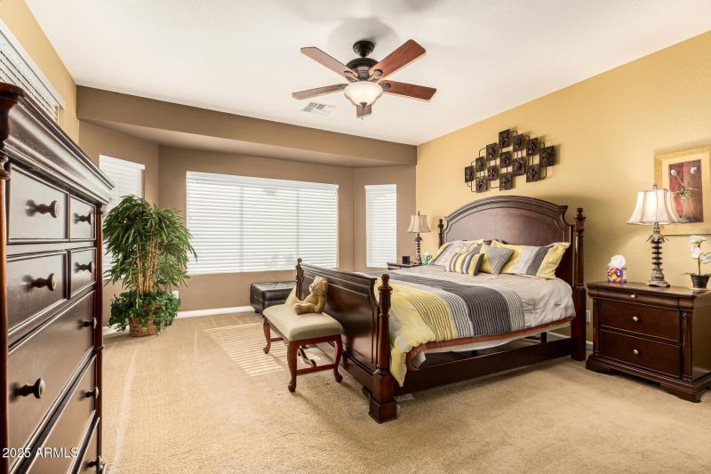 Primary Bedroom with Bay Window