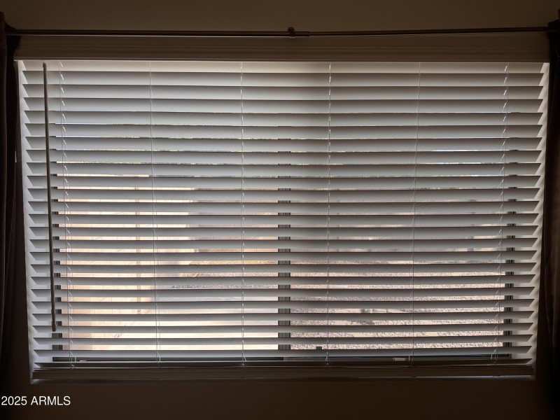 New Blinds throughout