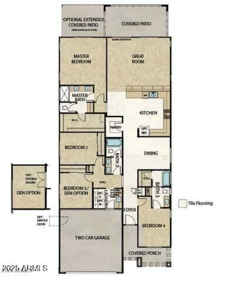 17466 W Echo Ln Floor Plan