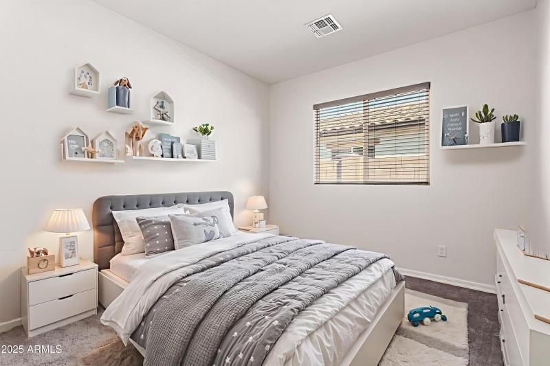 17466 W Echo Ln Third Bedroom Staged