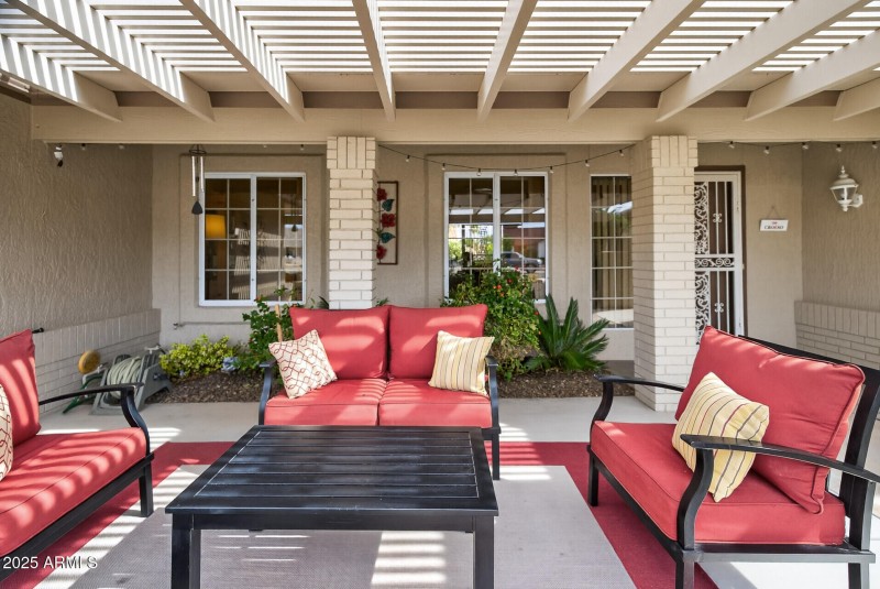 Like an outdoor living room!