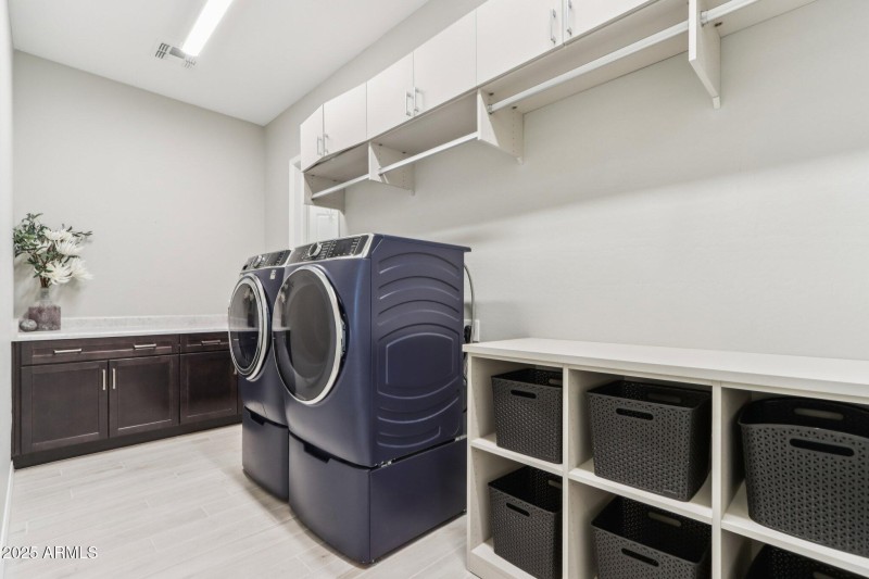 Laundry connected to Owners Suite