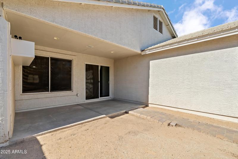 Covered Back Patio