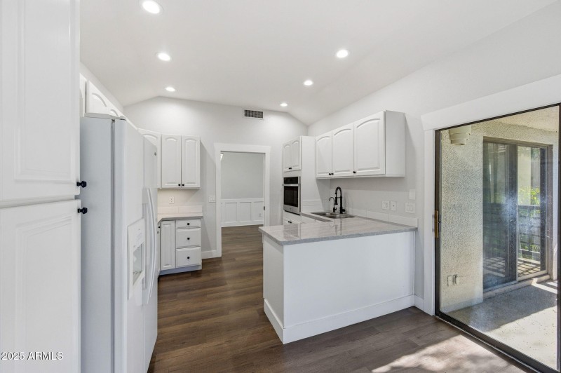 Kitchen with ample storage