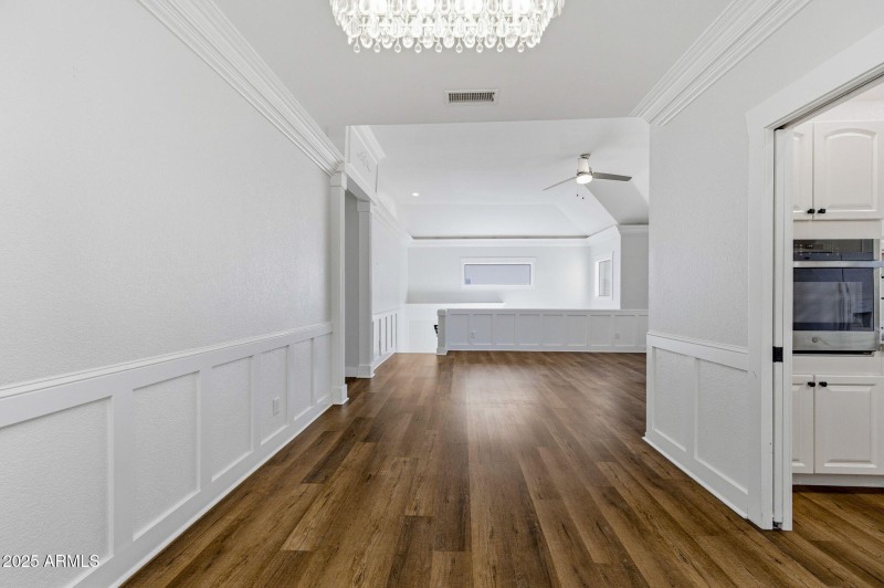 Dining room view off kitchen