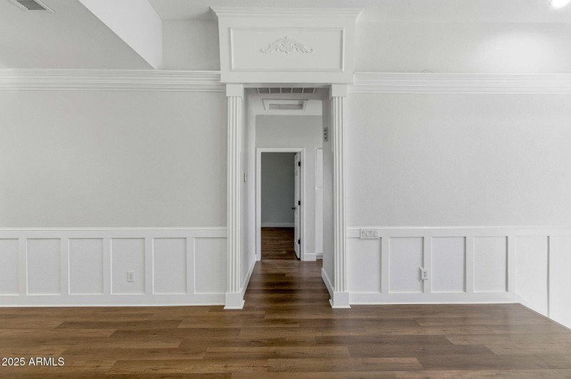 View from living room