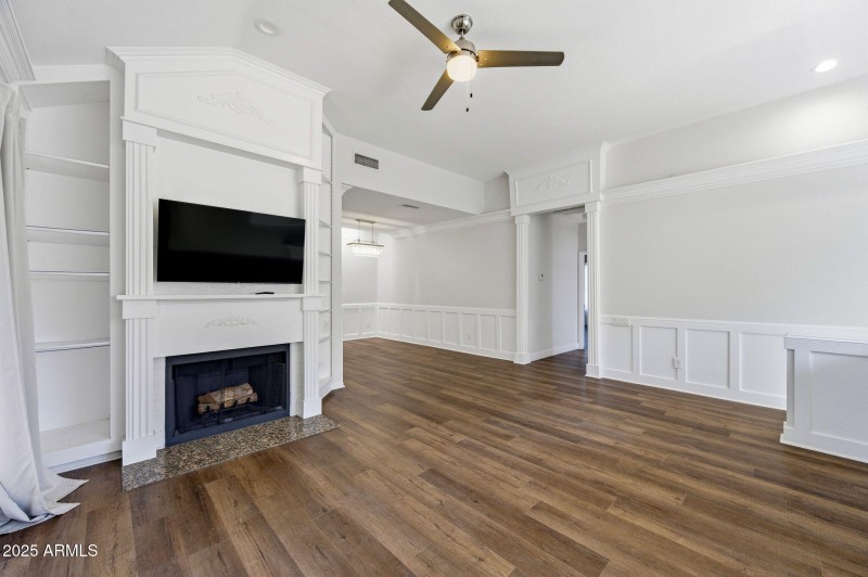 Spacious living space