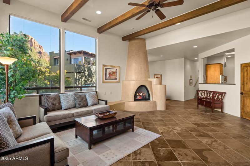 GREAT ROOM, DINING, KITCHEN