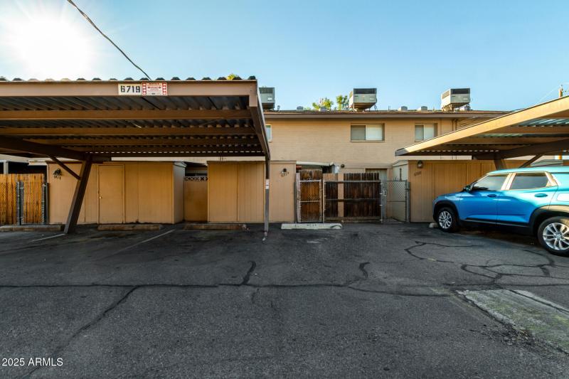 Rear Exterior With Carport Access