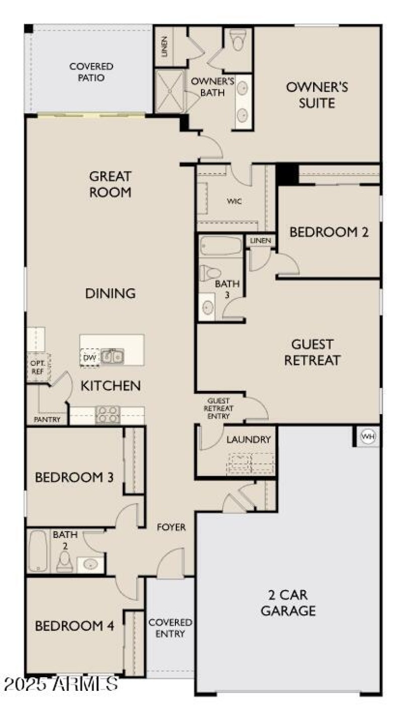Sunflower- 4-panel- Right