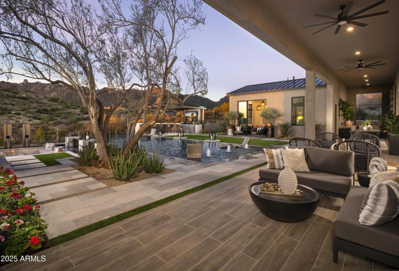 Covered Patio W Fans