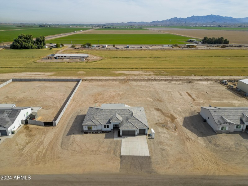 Surrounded by newer homes