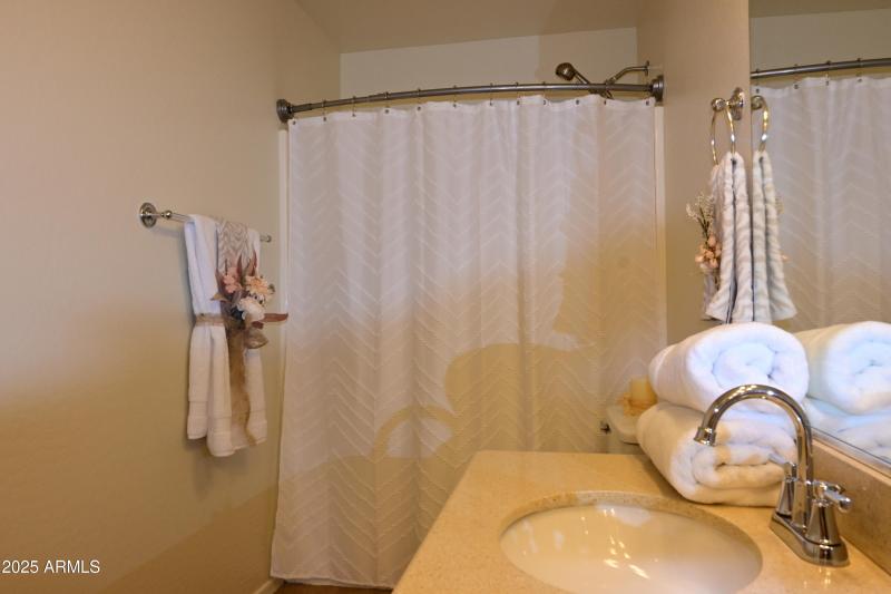 Guest Bath with Updated Fixtures