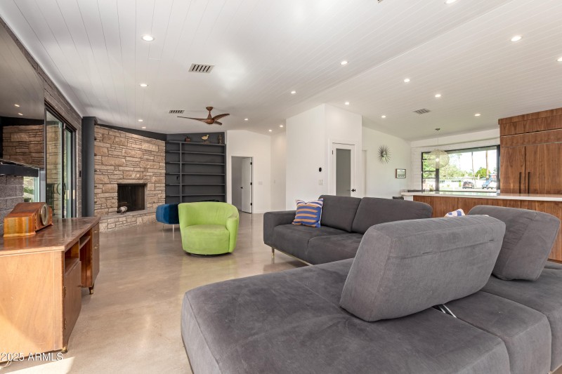 Remodeled open floor plan