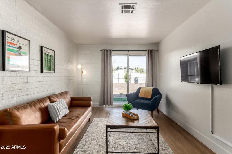 1 Bedroom Unit Living