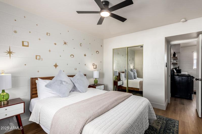 1 Bedroom Unit Bedroom