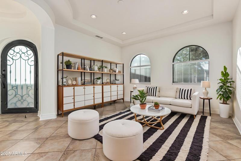 Front Room/Flex- Virtually Staged