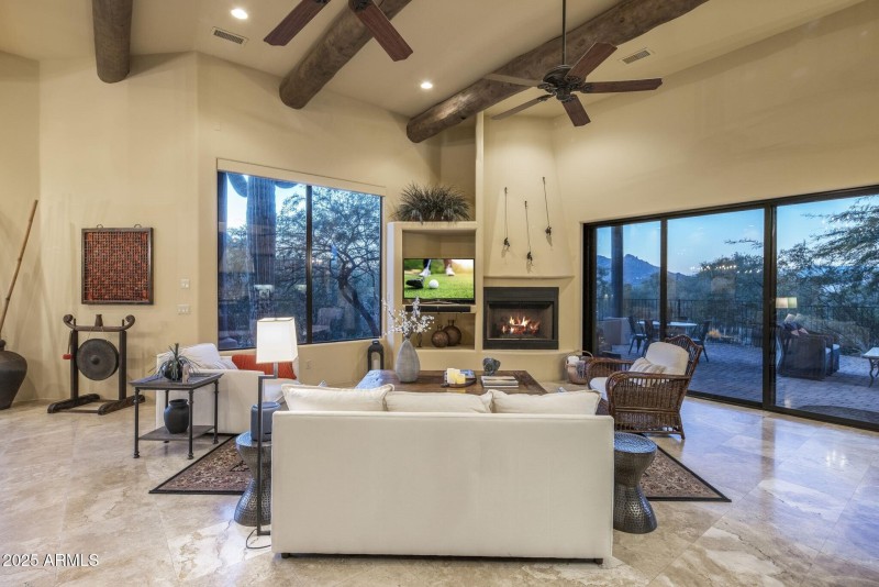 Fireplace Anchors Great Room