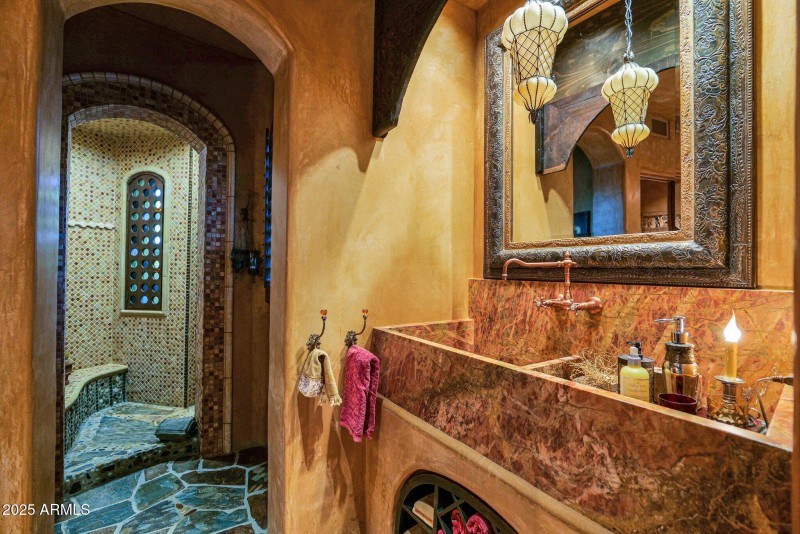 Moroccan Guest Bathroom
