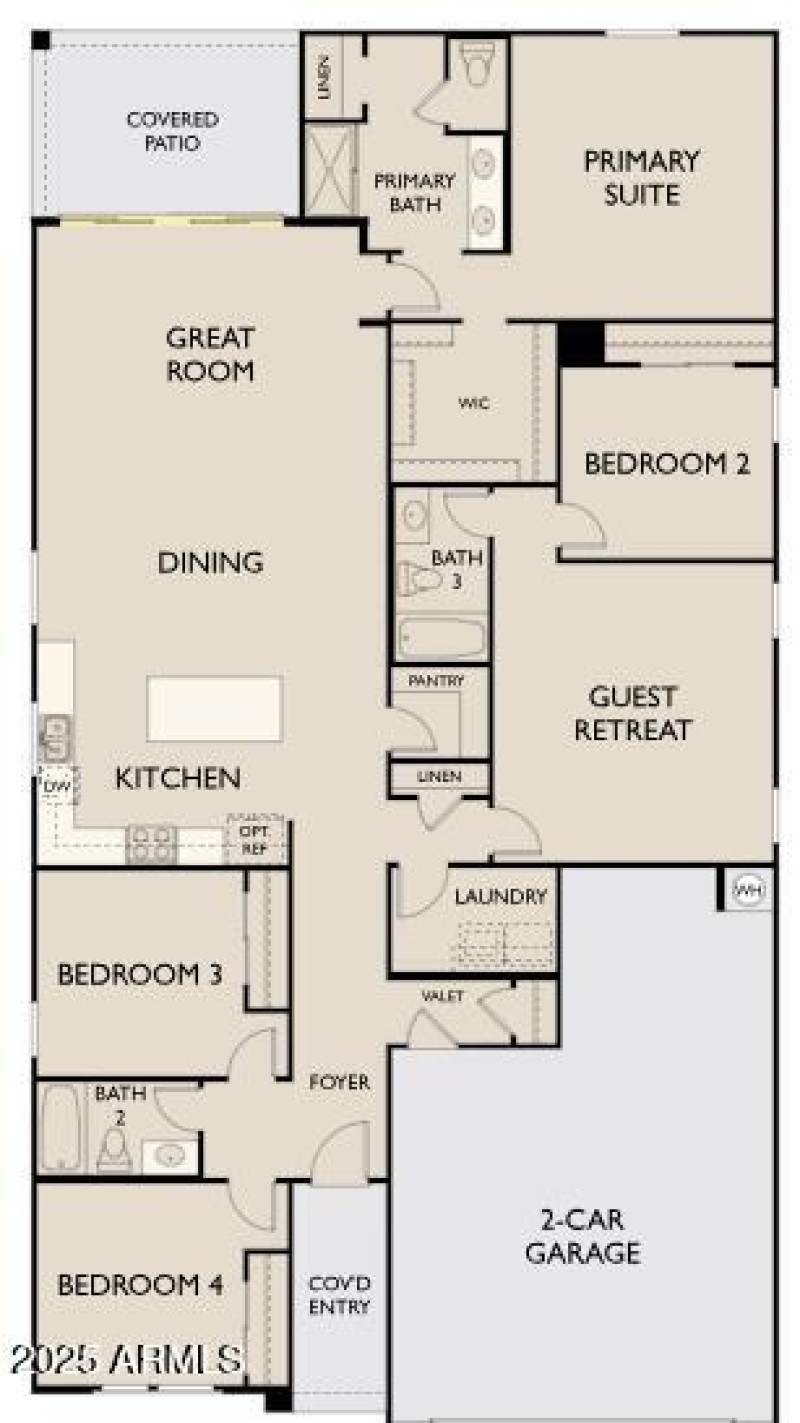 Lavender Floor Plan-R